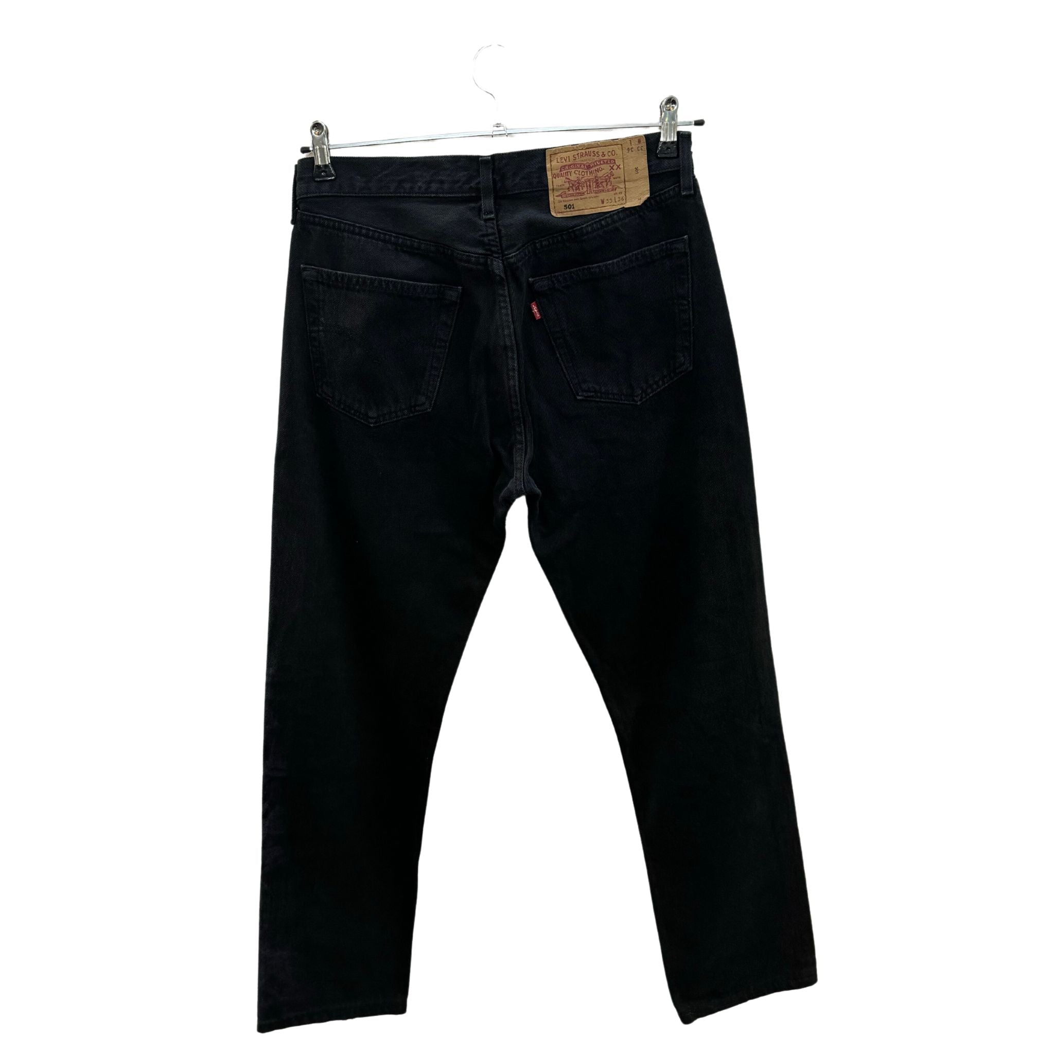 Levi’s 501 Jeans W33 L36 Schwarz