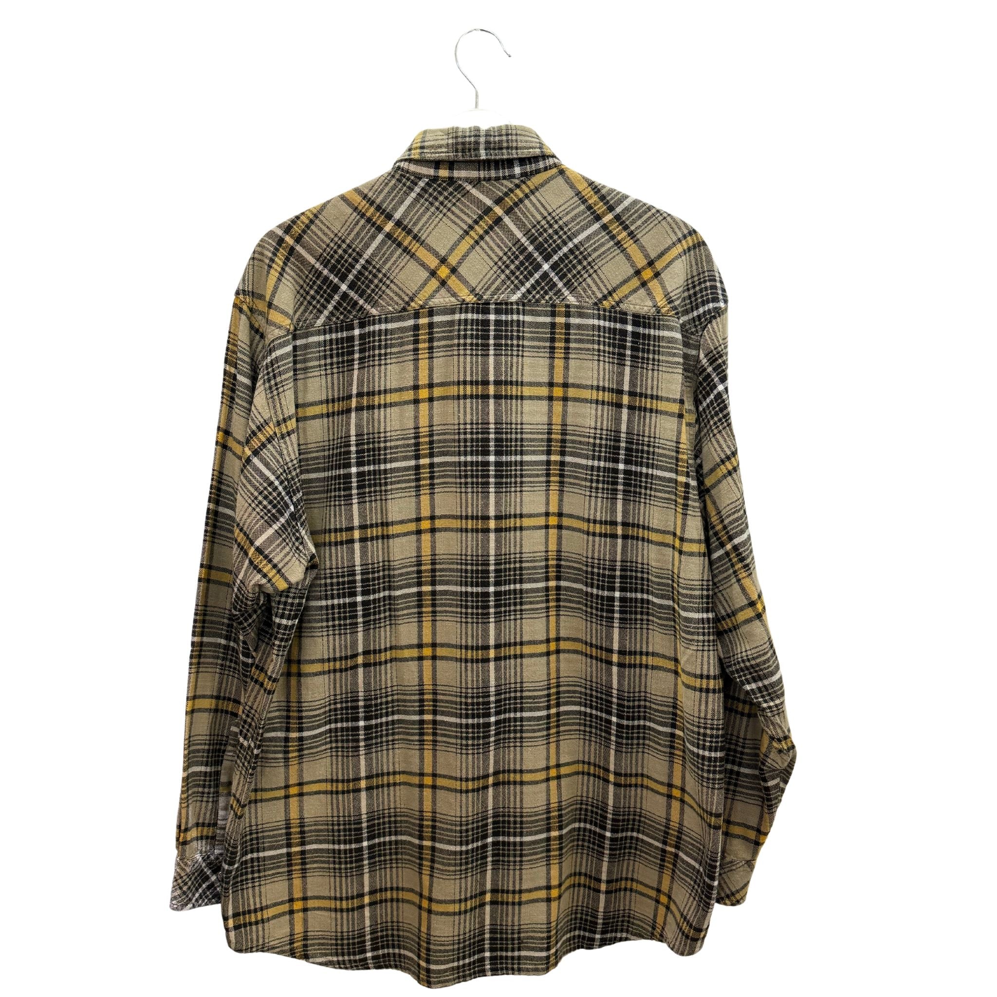 Vintage Mustang Flannelhemd Beige L